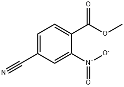 Methyl 4-cyano-2-nitrobenzoate Struktur