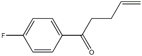 1-(4-fluorophenyl)pent-4-en-1-one Struktur