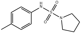 N-(4-methylphenyl)pyrrolidine-1-sulfonamide Struktur