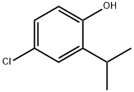 4-chloro-2-isopropylphenol Structure