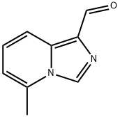 5-methylimidazo[1,5-a]pyridine-1-carbaldehyde Struktur