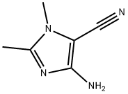 1H-Imidazole-5-carbonitrile,4-amino-1,2-dimethyl- Struktur