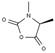 (S)-3,4-Dimethyloxazolidine-2,5-dione Structure