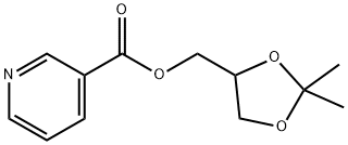 (2,2-DIMETHYL-1,3-DIOXOLAN-4-YL)METHYL NICOTINATE(WXG01308) Struktur