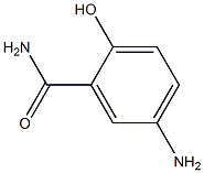 5-amino-2-hydroxybenzamide Struktur