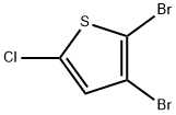 2,3-dibromo-5-chlorothiophene Struktur