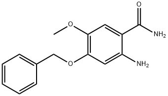 2-amino-5-methoxy-4-phenylmethoxybenzamide