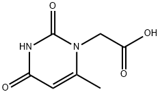 6-Methyluracil-1-yl acetic acid Struktur