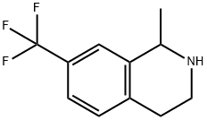 1,2,3,4-tetrahydro-1-methyl-7-(trifluoromethyl)Isoquinoline Struktur