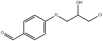 4-(3-chloro-2-hydroxypropoxy)Benzaldehyde Struktur