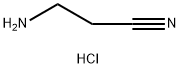 3-aminopropanenitrile hydrochloride Structure