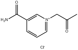 1-ACETONYL-3-CARBAMOYLPYRIDINIUM CHLORIDE Struktur