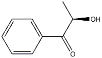 (R)-2-hydroxy-1-phenylpropan-1-one Struktur