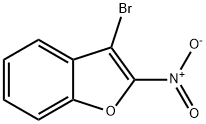 3-Bromo-2-nitrobenzofuran Struktur