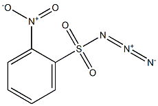 o-Nitrobenzenesulfonyl Azide Struktur