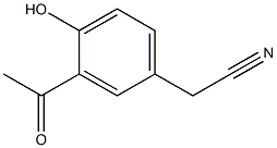 4-hydroxy-3-acetylphenylacetonitrile