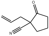 1-Allyl-2-oxocyclopentanecarbonitrile Struktur