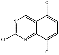 Quinazoline, 2,5,8-trichloro- Struktur