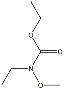 ethyl ethyl(methoxy)carbamate Struktur