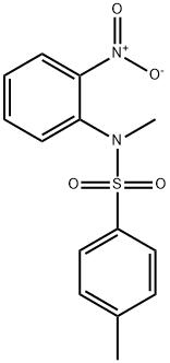 N-METHYL-2'-NITRO-P-TOLUENESULFONANILIDE Struktur