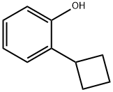 2-cyclobutylphenol Struktur