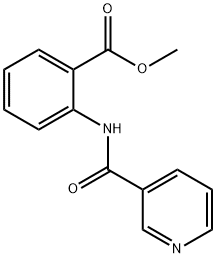 methyl 2-[(pyridin-3-ylcarbonyl)amino]benzoate Struktur