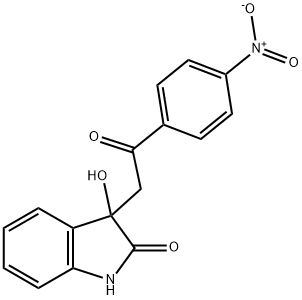 3-hydroxy-3-[2-(4-nitrophenyl)-2-oxoethyl]-1,3-dihydro-2H-indol-2-one