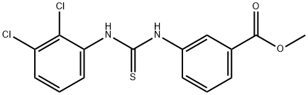 methyl 3-(3-(2,3-dichlorophenyl)thioureido)benzoate Struktur