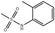 N-(2-methylphenyl)methanesulfonamide Struktur