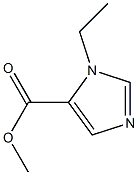 methyl 1-ethyl-1H-imidazole-5-carboxylate Struktur