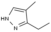 3-ETHYL-4-METHYL-1H-PYRAZOLE Struktur