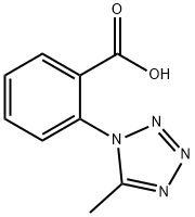 2-(5-methyl-1H-tetraazol-1-yl)benzoic acid Structure