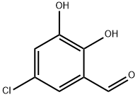 5-chloro-2,3-dihydroxybenzaldehyde Struktur