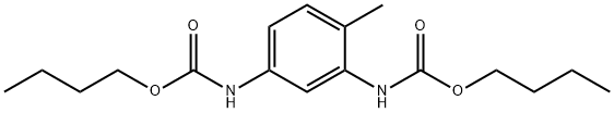 N,N'-BIS(BUTOXYCARBONYL)-4-METHYL-1,3-PHENYLENEDIAMINE Struktur