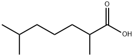 1,5-dimethylhexane-1-carboxylic acid Struktur