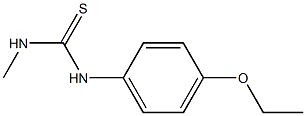 1-(4-ethoxyphenyl)-3-methylthiourea Struktur