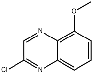 2-chloro-5-methoxyquinoxaline Struktur