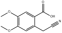 2-(cyanomethyl)-4,5-dimethoxybenzoic acid