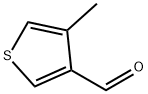 4-methylthiophene-3-carbaldehyde Struktur