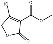 METHYL 2,5-DIHYDRO-4-HYDROXY-2-OXO-3-FURANCARBOXYLATE Struktur