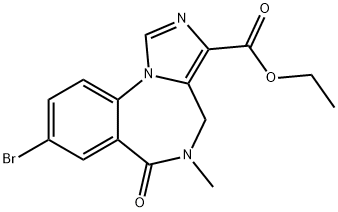 Ethyl 8-bromo-5-methyl-6-oxo-5,6-dihydro-4H-benzo[f]imidazo[1,5-a][1,4]diazepine-3-carboxylate