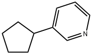 3-cyclopentylPyridine Struktur