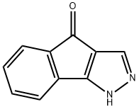 Indeno[1,2-c]pyrazol-4(1H)-one Struktur