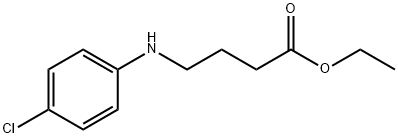 ethyl 4-(4-chlorophenylamino)butanoate Struktur
