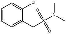 1-(2-chlorophenyl)-N,N-dimethylmethanesulfonamide Struktur