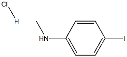 4-Iodo-N-methylaniline hydrochloride Struktur