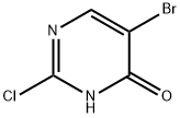 5-bromo-2-chloro-4(3H)-Pyrimidinone Struktur