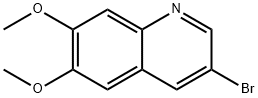 3-Bromo-6,7-dimethoxyquinoline Structure