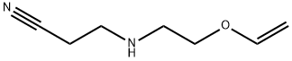 3-((2-(Vinyloxy)ethyl)amino)propanenitrile Struktur