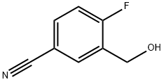 4-Fluoro-3-hydroxymethyl-benzonitrile Struktur